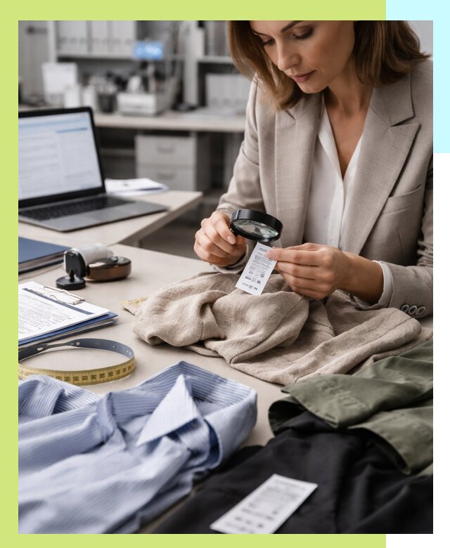 Сертификация одежды и текстиля в Орле, быстрая экспертиза