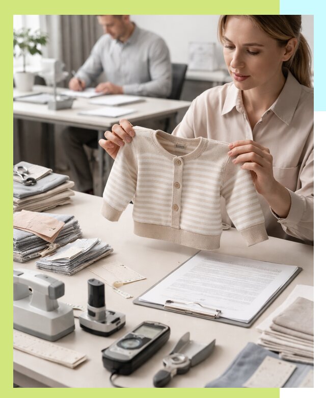 Сертификация детской одежды и текстильных изделий в Орле