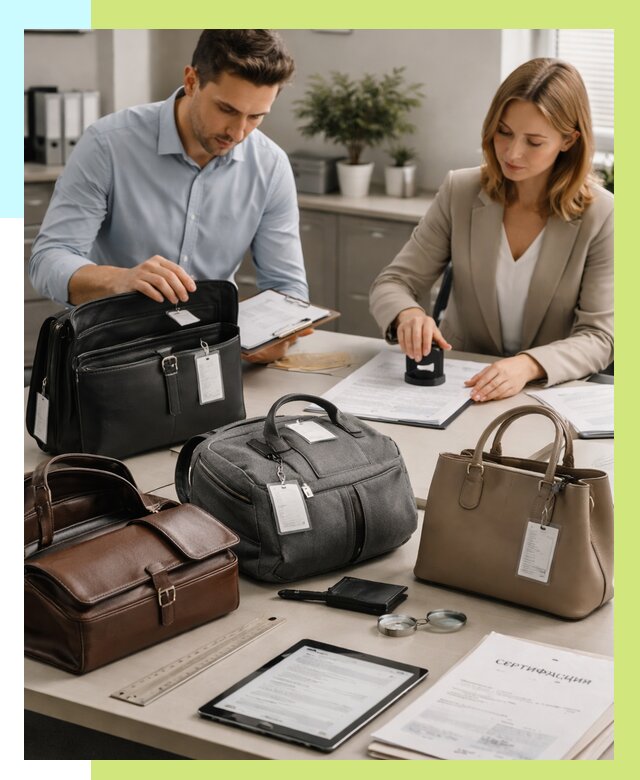 Сертификация сумок в Орле от 7593 руб. | Алешин-Орл