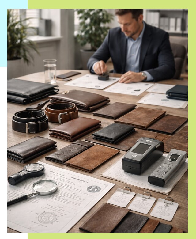 Сертификация кожаных изделий в Орле от 12149 р. | Алешин-Орл