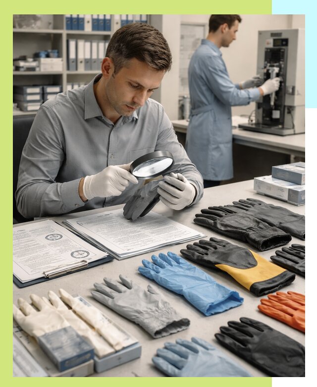 Сертификация перчаток и средств защиты продукции в Орле