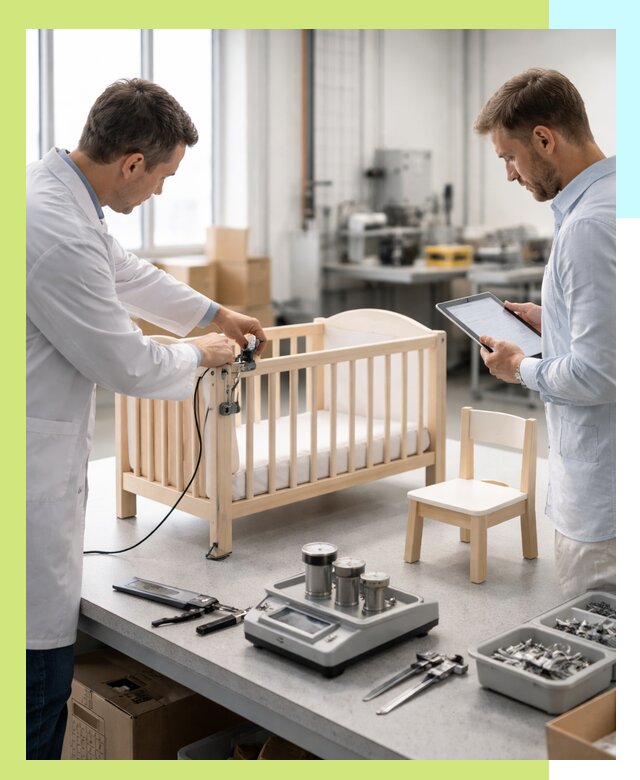 Сертификация детской мебели и проверка безопасности в Орле