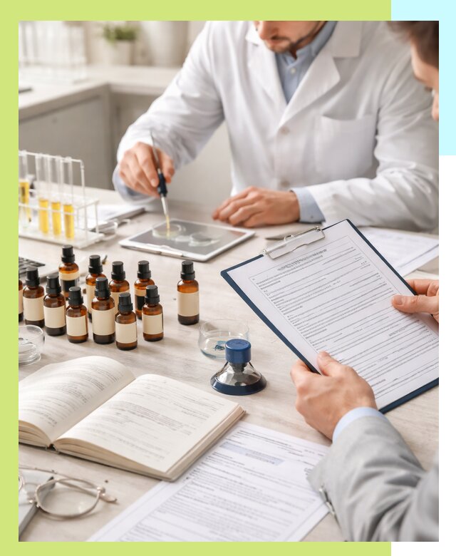 Сертификация эфирных масел и документация качества в Орле