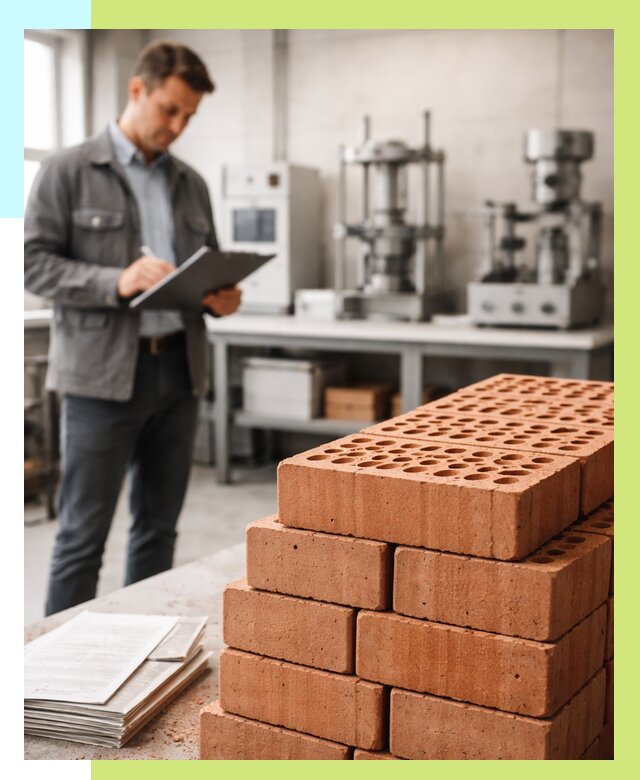 Сертификация кирпича в Орле от 15186 р. | Алешин-Орл под ключ