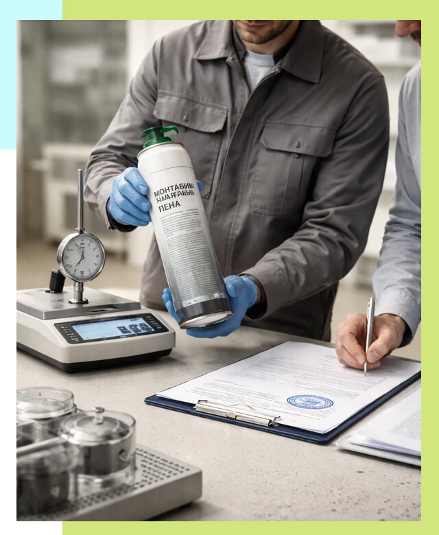 Сертификация монтажной пены в Орле от 15186 р. | Алешин-Орл