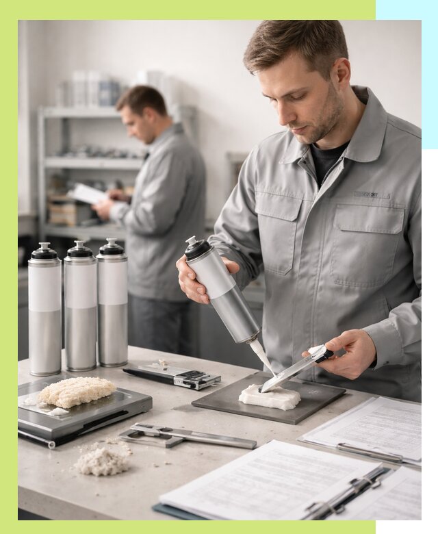 Сертификация монтажной пены и соответствие стандартам в Орле