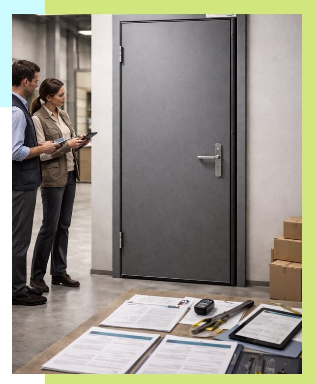 Сертификация противопожарных дверей в Орле от 9112 р. | Алешин-Орл