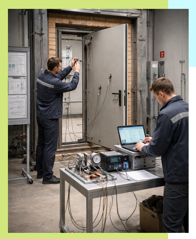 Сертификация противопожарных дверей в Орле по ГОСТ и ТР