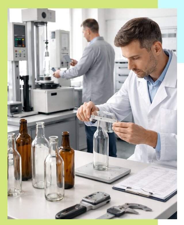 Сертификация стеклянных бутылок и сопутствующей упаковки в Орле