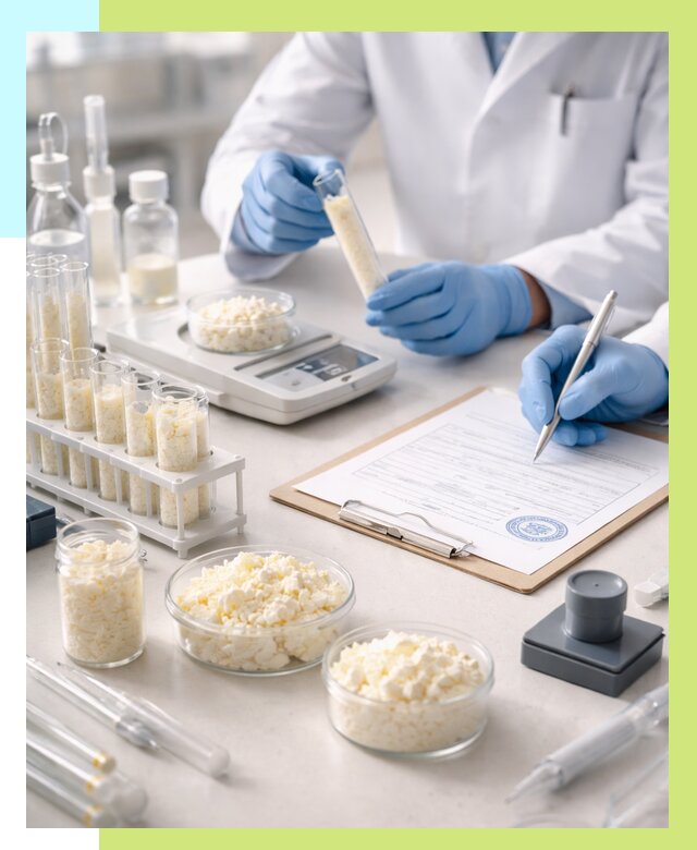Сертификация творога в Орле от 12149 р. под ключ | Алешин-Орл
