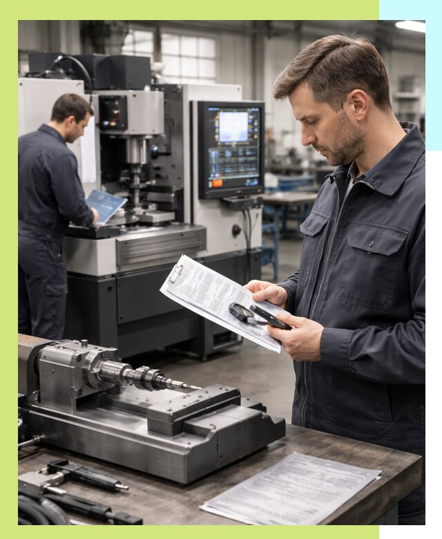 Сертификация станков: оформление документов и испытания в Орле