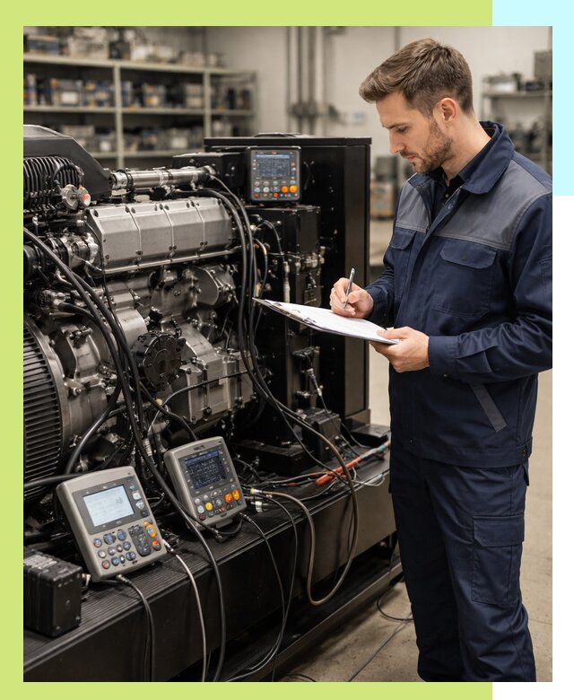 Сертификация дизельных генераторов и их оборудования в Орле