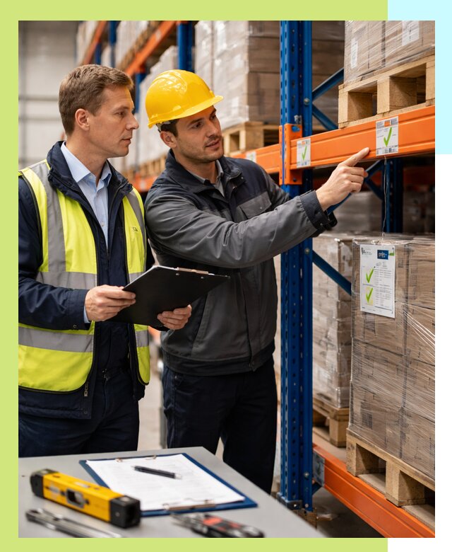 Сертификация стеллажей и складского оборудования в Орле