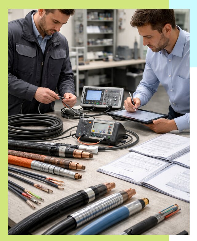 Сертификация кабеля и электропроводки в Орле под ключ