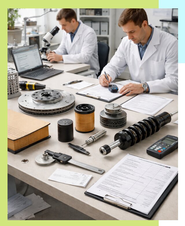 Сертификация автозапчастей и комплектующих в Орле по ГОСТ