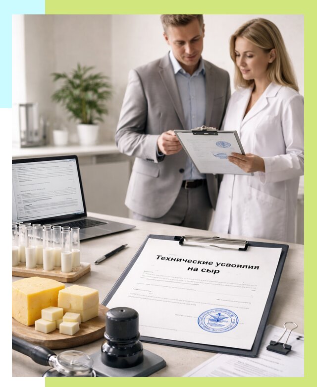 ТУ на сыры в Орле срочно от 12149 р. — оформление | Алешин-Орл