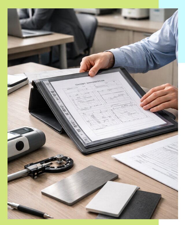 Оформление паспорта материала для продукции в Орле