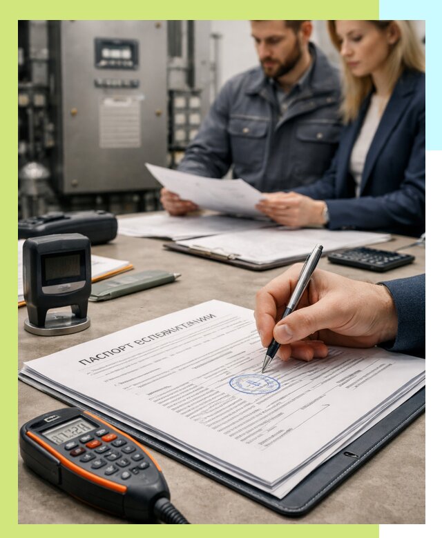 Оформление паспорта эксплуатации оборудования в Орле