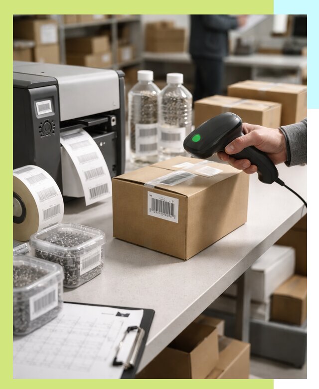 Штрихкодирование продукции и маркировка для продажи в Орле