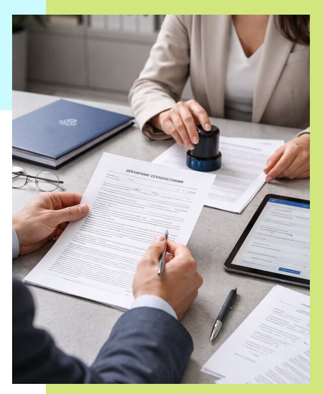 Декларация ГОСТ Р в Орле от 8605 р оформить в Алешин-Орл