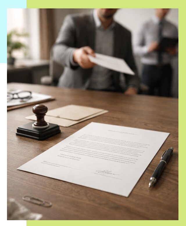 Отказное письмо по сертификации в Орле от 3543 р. | Алешин-Орл