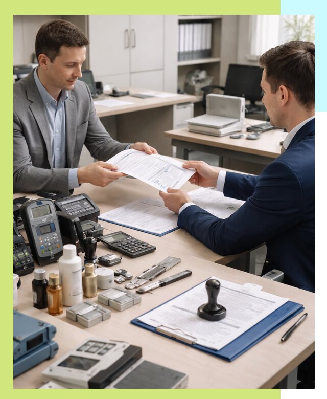 Оформление и получение заключения РЧЦ для оборудования в Орле