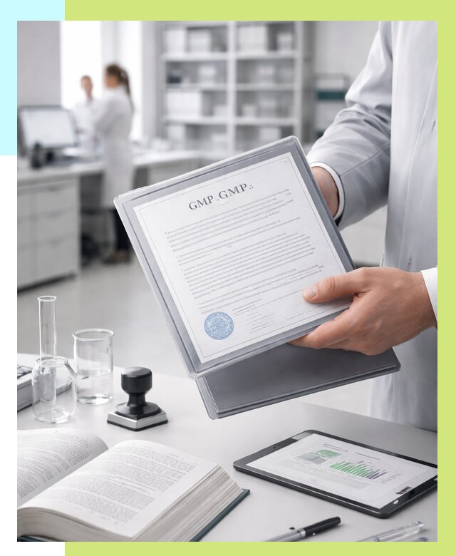 Сертификат GMP в Орле под ключ от 86054 р. | Алешин-Орл