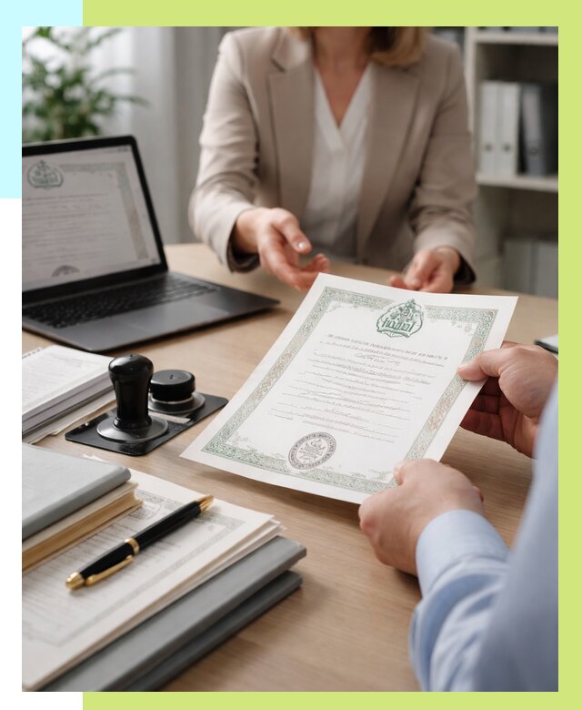 Халяль сертификат в Орле, получить от 15186 р. | Алешин-Орл