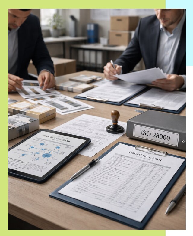 Получение сертификата ISO 28000 по безопасности цепи поставок в Орле