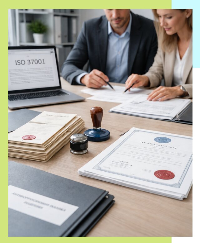 Получение сертификата ISO 37001 по системе борьбы с коррупцией в Орле