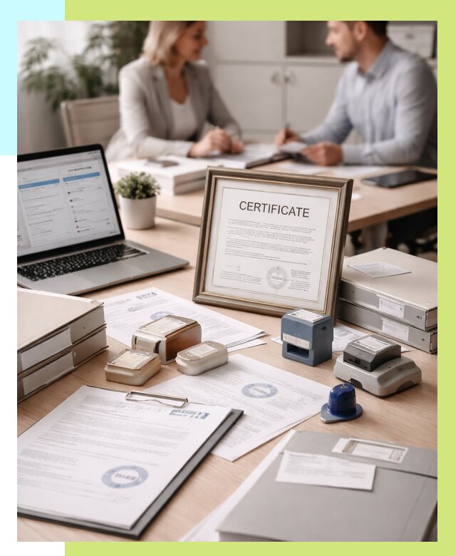 Сертификация компании в Орле от 45558 р. | Алешин-Орл — заказ